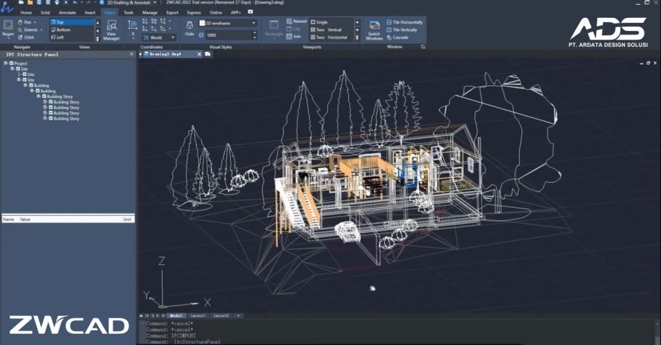ZWCAD Indonesia – BIM vs CAD: Memahami Perbedaan, Kelebihan dan Kekurangannya